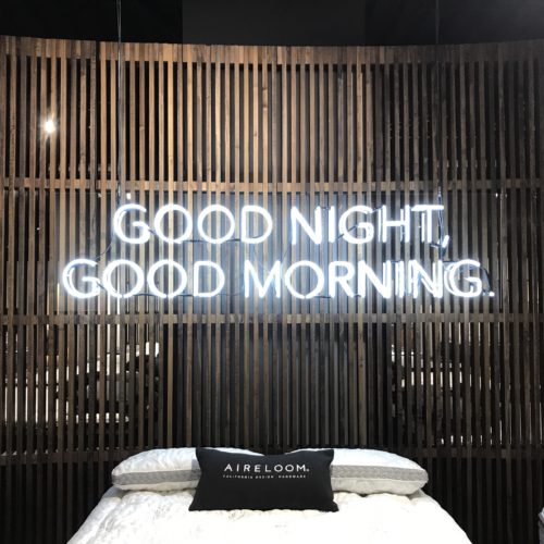 Good Night, Good Morning Neon Sign